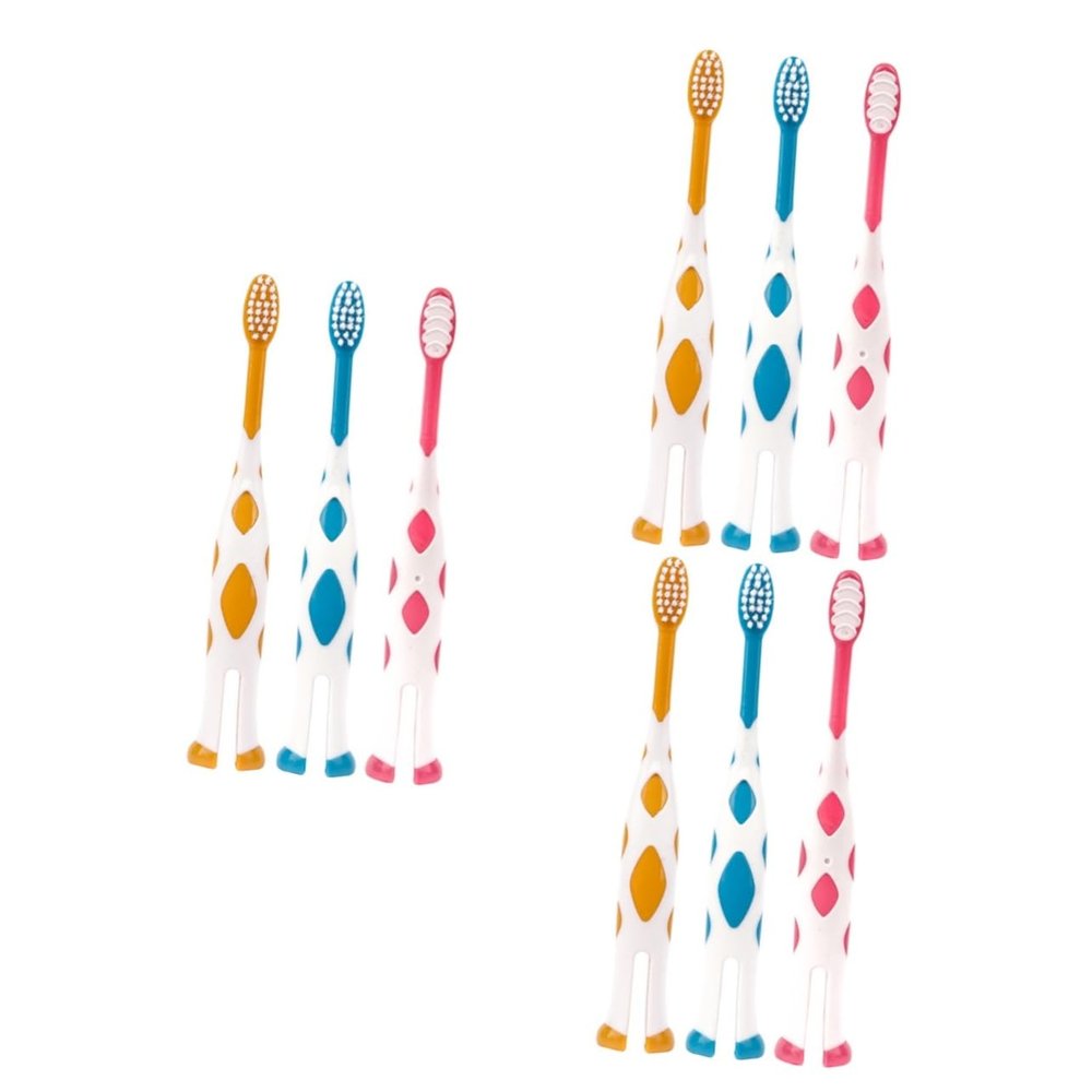 Beaupretty 18pcs Toothbrush Pack for Year Old Boys and Girls Toothbrush Handle Soft Bristles Travel Years