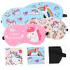 Beavorty 20pcs Sleeping Blindfold Skin-Friendly Eye Masks Creative Eye Protectors for Sleeping for Lightproof view 3