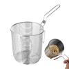 Retorno Drain Basket - Frying Chips Drain Baskets - Chef Fry Basket Set Food Presentation Baskets for Hot Pot, French Fries, Pasta, Onion Rings view 1