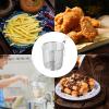 Retorno Drain Basket - Frying Chips Drain Baskets - Chef Fry Basket Set Food Presentation Baskets for Hot Pot, French Fries, Pasta, Onion Rings view 4
