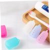 Beavorty 10pcs Toothbrush Head Covers Silicone Tooth Brush Coverings for Travel and Home Use Portable Toothbrush Accessories view 2