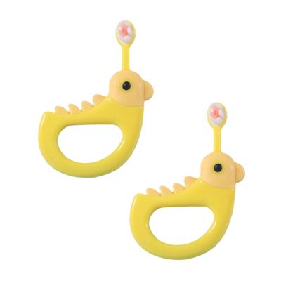 Beavorty 2pcs Boy Girl Toothbrushes Boys and Girls Toothbrushes for Toddlers Oral Soft Grip