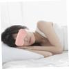 Beavorty 6pcs Artificial Silk Plush Sleeping Eye Mask Blackout Eye Cover for Boys and Girls Lovely Plush Sleep Masks for Travel Home Use view 3