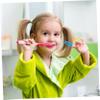 TOVINANNA 4pcs Baby Finger Toothbrush Set Silicone Infant Oral Care Brush Soft Finger Brush for Toddler Teeth Cleaning Mixed Colors Suitable for Babies and Boys and Girls view 2