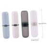 Beavorty Toothbrush and Toothpaste Travel Case 4Pcs Set Portable Storage Holder Dustproof Design Compact Organizer for Business Trips and Outdoor Travel view 3