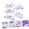 Beavorty 10pcs Plush Unicorn Sleeping Eye Mask Cute Breathable Eye Shade for Relaxation Travel and Sleep for Girls and Women Soft Blindfold for Comfort view 3