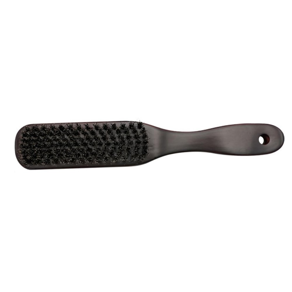 Beatifufu Beard Hair Cleaner Styler Brush Boar Bristles for Men's Grooming Portable Skin Safe