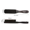 Beatifufu Beard Hair Cleaner Styler Brush Boar Bristles for Men's Grooming Portable Skin Safe view 4