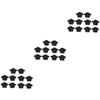 minkissy 3sets Comfortable Heel Pads Wear-Resistant Heel Stickers for Shoes Self-Adhesive Liners Slip Cushion Pads 5pairs *3 view 1