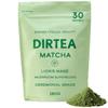 DIRTEA Matcha Powder Super Blend | Organic & Ceremonial Grade | Vegan & Non GMO | with Lion's Mane, Reishi & Tremella | for Skin, Focus and Long-Lasting Energy | Pouch 180g - 30 Day Serving view 1