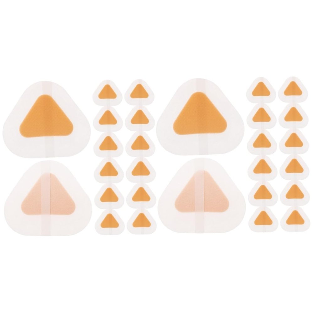 minkissy Sets Heel Stickers Prevention Supplies Heel Tape for Outdoor Activities Pcs