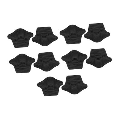 minkissy 2sets Daily Heel Stickers Portable Heel Liners Self-Adhesive Pads for Shoes 5pairs*2