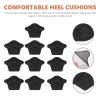 minkissy 4sets Shoe Heel Protectors Soft Heel Grips Pads for High Replaceable Stickers 5pairs * 4 view 2