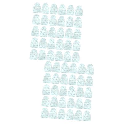 minkissy 60pcs Heel Stickers Moisturize Hard Skin Remover Pads Pedicure Care Blister Pads Comfortable for Shoes Portable