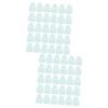 minkissy 60pcs Heel Stickers Moisturize Hard Skin Remover Pads Pedicure Care Blister Pads Comfortable for Shoes Portable view 1