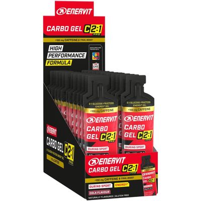 Enervit C2:1PRO Carbo Gel (24 x 60ml, Lemon with Sodium)