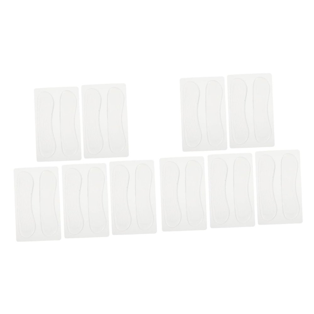 minkissy 20pcs Padded Shoe Protectors Heel Protectors Strong Adhesive for Unisex