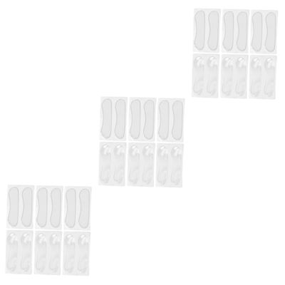 minkissy 3sets Gel Insoles for High Heels Heel Protectors for Shoes Foot Covers Scratch Proof Comfortable Dance Shoes Boys and Girls and Adults 6pairs*3