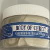 Body of Christ Communion Bread (Wafer) Jar of 100 Pieces with Cross view 3