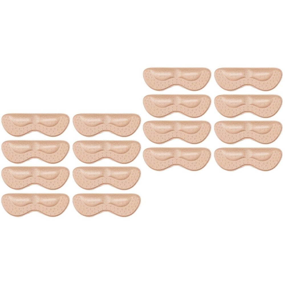 minkissy 2 Sets 4 Pairs Gel Inserts for Shoes Women Men Heel Stickers Self-Adhesive Heel Pads Anti-Slip