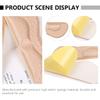 minkissy 2 Sets 4 Pairs Gel Inserts for Shoes Women Men Heel Stickers Self-Adhesive Heel Pads Anti-Slip view 4