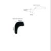 Aliotech 16 Pairs of Soft Silicone Eyewear Ear Hook Eyewear Retainers Silicone Non-slip Sleeve Eyewear Ear Hook Eyewear Sunglasses Reading Glasses Holder(Open diameter size:4MM*1.8MM), Black+clear, view 2