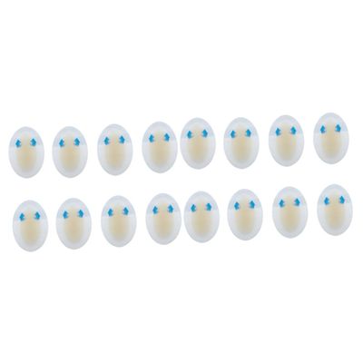 minkissy 2sets Feet Protectors for Shoes Heel Support Pads Breathable Gel Heel Sticker 8pcs*2