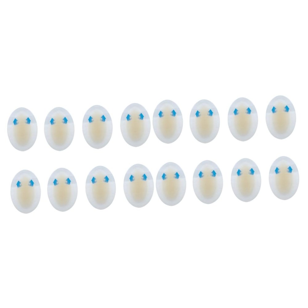 minkissy 2sets Feet Protectors for Shoes Heel Support Pads Breathable Gel Heel Sticker 8pcs*2