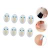minkissy 2sets Feet Protectors for Shoes Heel Support Pads Breathable Gel Heel Sticker 8pcs*2 view 2