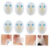 minkissy 2sets Feet Protectors for Shoes Heel Support Pads Breathable Gel Heel Sticker 8pcs*2 view 3