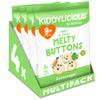 Kiddylicious Apple & Carrot Melty Buttons - Delicious Snacks for Kids - Suitable for 9+ Months - 4 Packs of 5 (20 Total) view 1