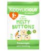 Kiddylicious Apple & Carrot Melty Buttons - Delicious Snacks for Kids - Suitable for 9+ Months - 4 Packs of 5 (20 Total) view 3