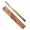 2 x Bamboo Toothbrushes ~ Hard Firm Bristles Smokers Stain Removal view 2