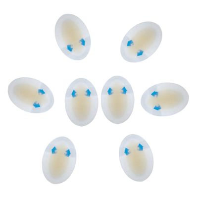 minkissy 3sets Rear Heel Sticker Gel Heel Pad Comfortable Foot Guard Anti-wear Sticker for Shoes 8pcs*3