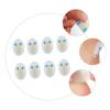 minkissy 3sets Rear Heel Sticker Gel Heel Pad Comfortable Foot Guard Anti-wear Sticker for Shoes 8pcs*3 view 3