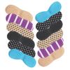 minkissy 2sets Shoe Heel Protectors for Big Shoes Reusable Heel Stickers Insert 6pairs*2 view 3