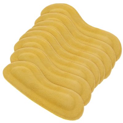 minkissy 4 Sets Heel Stickers for Sports Shoes Leather Heel Protectors Soft Cushion Inserts Comfortable Wear-Resistant Liners