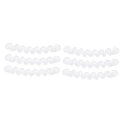 minkissy 2sets Comfortable Half-Size Sticker for Sandals Silicone Zebra Insole Non-Slip Shoe 3pairs*2