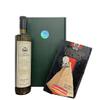 Oleum Comitis - Extra Virgin Olive Oil - 100% Italian Cold Extract - Gift Box with 750 ml Bottle and Parmigiano Reggiano Cantarelli 1876 Seasoned 24 Months 1 kg view 1