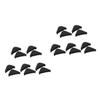 Beaupretty 10pairs Forefoot Insoles High-Heeled Shoes Insoles Half-Code Pad Shoe Head Plugs for Women Comfortable Inserts for High Heel Pad view 1