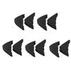 Beaupretty 10pairs Forefoot Insoles High-Heeled Shoes Insoles Half-Code Pad Shoe Head Plugs for Women Comfortable Inserts for High Heel Pad view 4