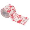 WOONEKY Ghost Festival Toilet Paper Roll Blood Pattern Halloween Paper Bathroom Tissue Unique Decorative view 1