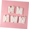 Beaupretty 10pcs Reusable Cotton Sanitary Pads for Women Soft Breathable Washable Menstrual Pads for Period and Postpartum Use Random Style view 3
