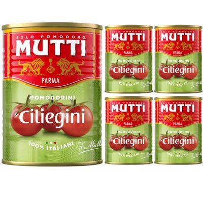 Mutti Ciliegini Cherry Tomatoes 400 Gram x 5 Pieces