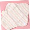Beaupretty 15pcs Reusable Cloth Menstrual Pad Washable Sanitary Napkin Light Incontinence Period Liners for Overnight Use Random Style view 2