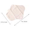 Beaupretty 15pcs Reusable Cloth Menstrual Pad Washable Sanitary Napkin Light Incontinence Period Liners for Overnight Use Random Style view 4