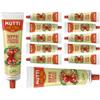 Mutti Doppio Concentrato di Pomodoro tomato paste puree 130 Grams x 12 Tubes view 1