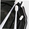 Beavorty Portable Toothbrush Kit 6pcs Micro Nano Toothbrush Extra Soft Black Postpartum Oral Care view 3