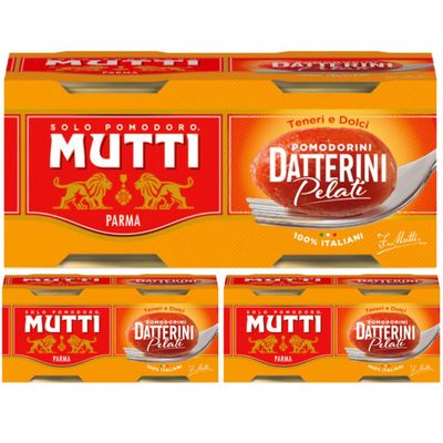 Peeled Tomatoes Datterini 440 Gram x 3 Pieces