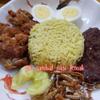 Spicy Nasi Lemak Bundle: One Bottle MasFood SF Nasi Lemak Sambal, 250g Each, Halal and 1 packet Grade 5A Sabah's Blue-Eyed Dried Anchovy 200G Each, Halal view 2